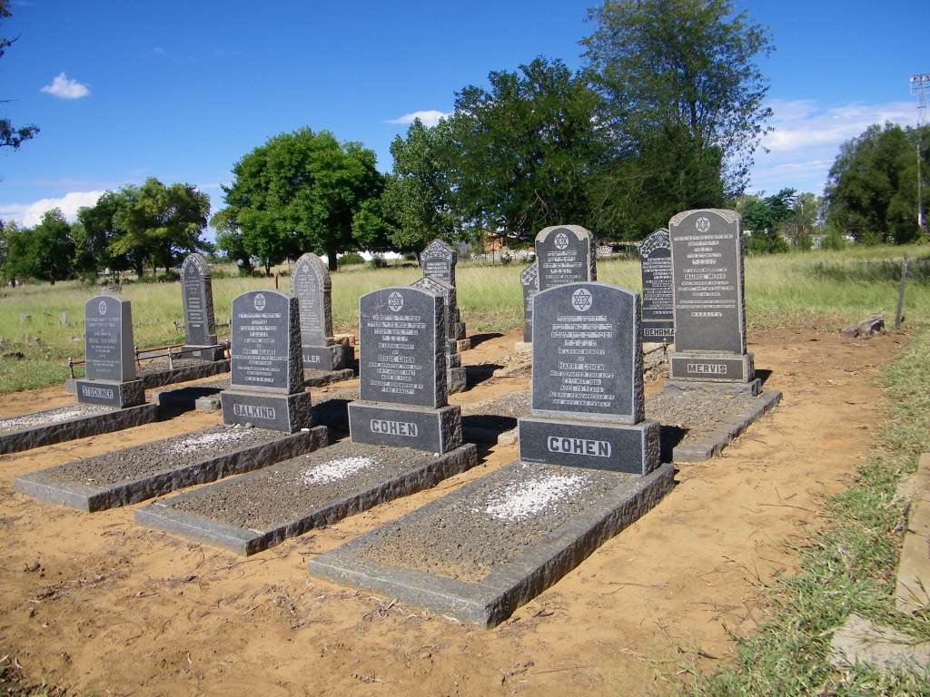 Bothaville Jewish graves